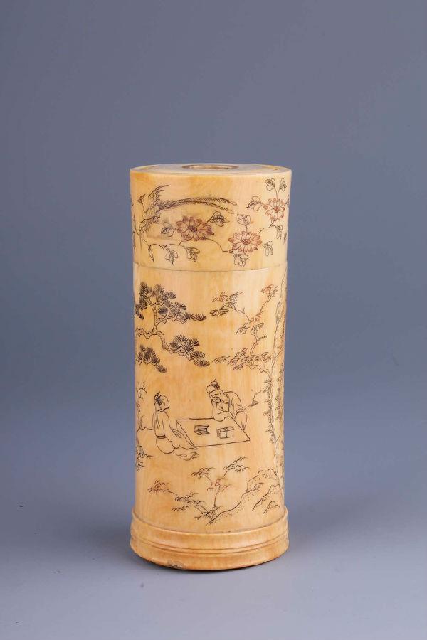 清代民间牙雕工坊