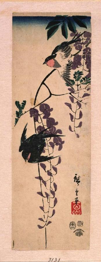 江户-歌川広重-藤花·燕子(局部).jpg