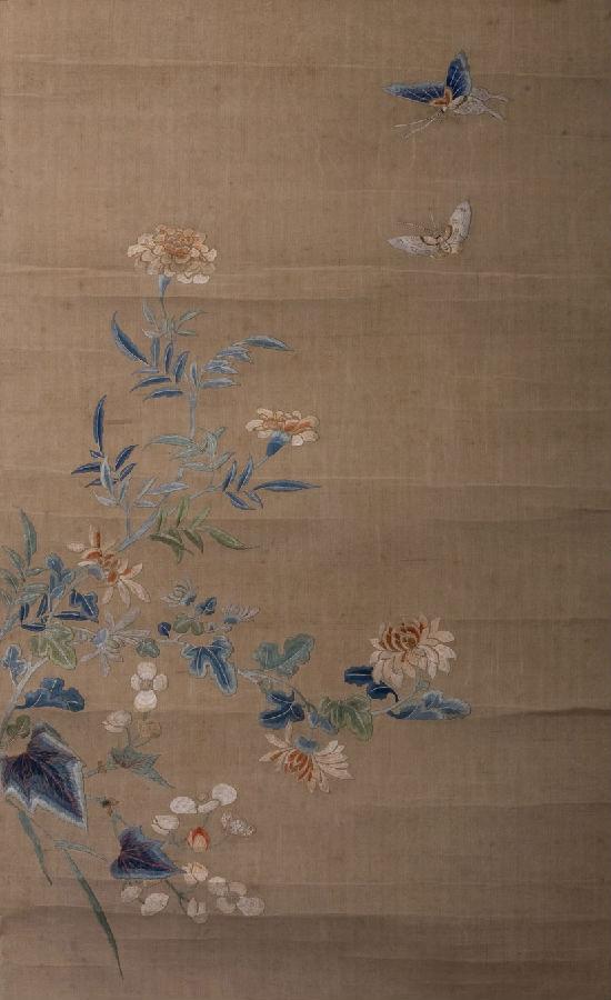 图10 米色江绸地苏绣花蝶图片.jpg