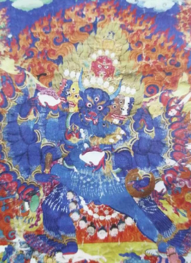 唐卡:大威德金刚像.jpg